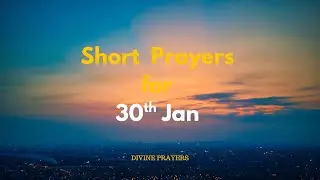 7 Short prayer| Protection , Thankyou Morning, Night #divineprayers