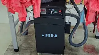 Jin Thread cutting machine with Double head