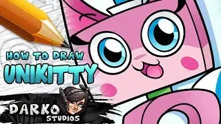How to Draw Princess Unikitty From Unikitty! - Drawing & Coloring Cartoon Network Characters EASY
