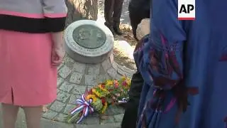 Chile's Bachelet at memorial for Letelier in Washington