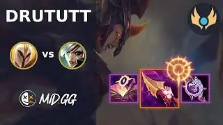 MID.GG: [ drututt ] Kayle TOP vs Riven | EUW CHALLENGER | LOL Season 2025