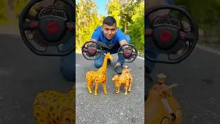 Rc Giraffe and Camel 🐫 Unboxing #animals