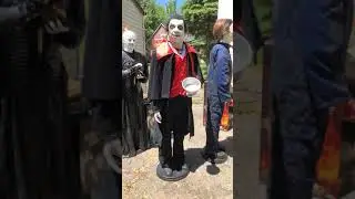 Count vigor Halloween lifesize animatronic rare htf Gemmy Morbid magic power spirit Halloween