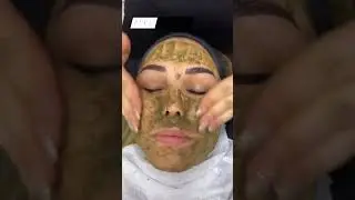 PEELING NATURAL APLICA&Ccedil;&Atilde;O FACIAL #shorts #peeling #estetica