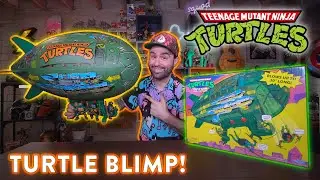 TMNT Turtle Blimp 2021 ReIssue Unboxing & Review!