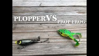 Whopper Plopper VS Prop Frog