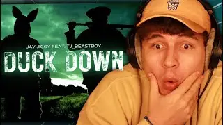 Die beiden auf EINEM SONG😱?!...Reaktion :  JAY JIGGY feat. TJ_beastboy - DUCK DOWN (Official Video)