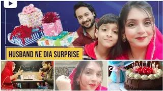 Husband ne dia surprise or husband k kiye howe prank ka popat Hogaya 😂😅 Shadi prank gone wrong