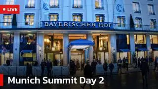 🔴LIVE: World Leaders Arrive for Day 2 of Munich Security Conference at Bayerischer Hof | AC1W