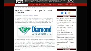 Steve Geppi Hacked!  DC's New Distributors Better Than Diamond?