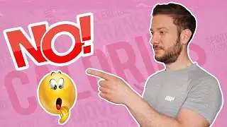 Don't COUNT CALORIES to lose weight- You've been warned!