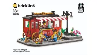 LEGO 910052 Instructions | Bricklink | Popcorn Wagon | BDP Series 5