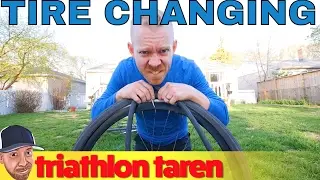 Lifesaving Tire Changing Method for Triathletes