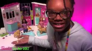 Unbox Daily Barbie First Look New Dolls New Fashion Barbie Hologram Toy Fair Review 4k