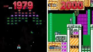 Evolution of 8 bit Games 1979-2000