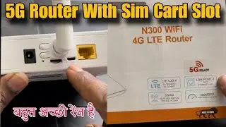 5g Router With Sim Card Slot #mobile #router @techworld0647