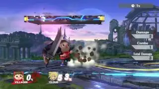 SSB4 - Villager Jablock Infinite [EASY PRATFALL SETUP]