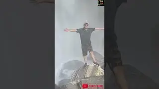 The beauty of waterfall