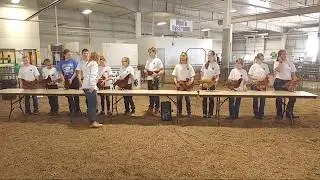 2017 Lancaster County Super Fair - 4-H Poultry Show (beginning of show)