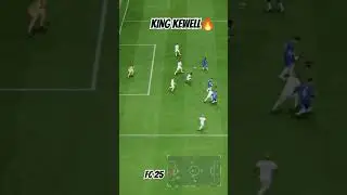 Amazing Dribbling & Goal By Harry Kewell! #fcgaming #fc25 #kewell #dribblegod #goal