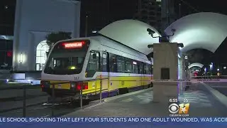 Dallas Police Investigate Shooting On DART Train