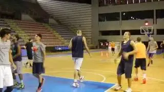 Cus Jonico TA, Chiacig in allenamento