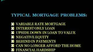 Loan Forensics:  Loan Audit & Modification