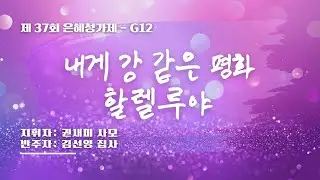 [은혜한인교회 제37회 은혜성가제] 내게 강같은 평화 할렐루야 • G12 121425