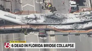 Death toll rises to 6 in Miami bridge collapse