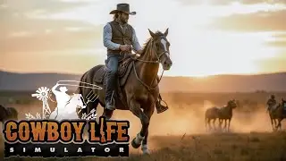 Cowboy Life Simulator S1 E2 - Buying A Horse & Hanging WANTED Posters