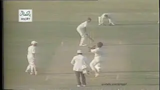 WV Raman vs Wasim Akram I Two Fours & then OUT with beautiful In-swinger I Pak vs Ind at Lahore 1989