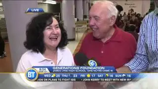 Serving up a breakfast party: Generations Foundation at James Lyng High School