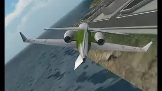 Pilot lands jet on bridge