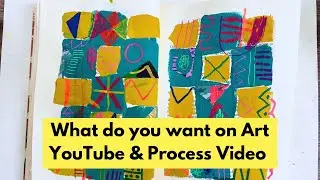 Art chat and a couple of sketchbook processes
