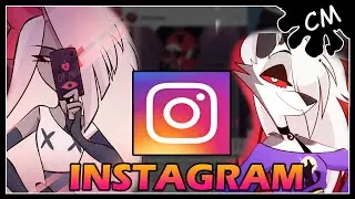 Instagrams de los pecadores - Hazbin Hotel y Helluva Boss