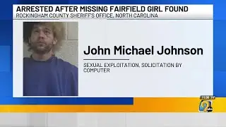 Missing Iowa girl located in North Carolina, man arrested in connection to incident