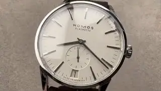 Nomos Glashutte Zurich Date 802 Nomos Glashutte Watch Review