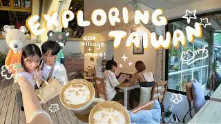 taiwan vlog ✦ houtong cat village, exploring, eating