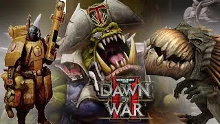 First Time playing T'au! Dawn of War 2 Elite Mod PVP | Orks vs T'au