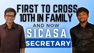 ABC’s of SICASA with the Secretary -  KIRAN RAJ