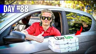 How Much I Made With Uber Eats? (365 Day Survival Challenge)