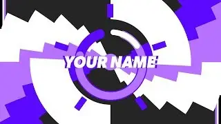 2D Overlay Intro Template - After Effects | After Effects 2D YouTube Intro Template