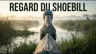 🦤🌿 UNE JOURNÉE DANS LA PEAU D’UN SHOEBILL – POV  Immersion Totale 🌊✨#POV, #Shoebill