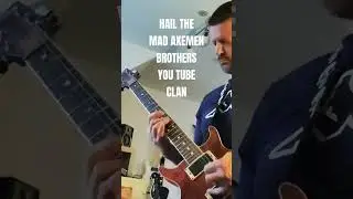 Metal Riffs Online Hail The Mad Axemen #metal #guitar #metalriff #thrashmetalriffs #thrashmetal