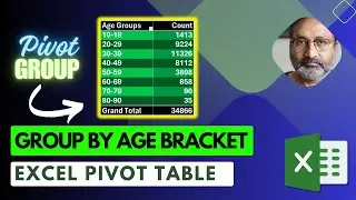 Age Groups in Excel:&nbsp;Pivot Table Wizardry Revealed!