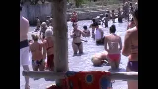Turkey Marmaris Dalyan Mud Baths , Turция Мармарис Грязевые ванны Далян