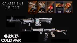 Samurai Spirit - Shogunate/Ohaguro Weapon Blueprints For The Krig 6 and M60 + MORE!