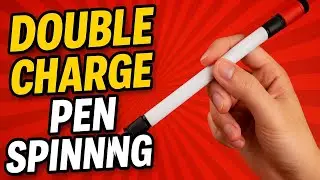 How to spin a pen 🖊️ | Double Charge ✍️🌀