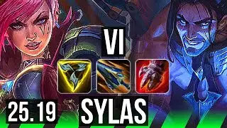 VI vs SYLAS (JGL) | EUW Master | 25.19