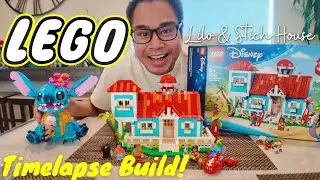 Perfect Holiday/Birthday Gift Idea! LEGO Lilo and Stitch House Set! Link to Buy in Description!